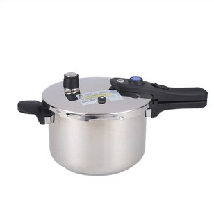 Olla a pressió d'acer inoxidable amb vàlvula de seguretat